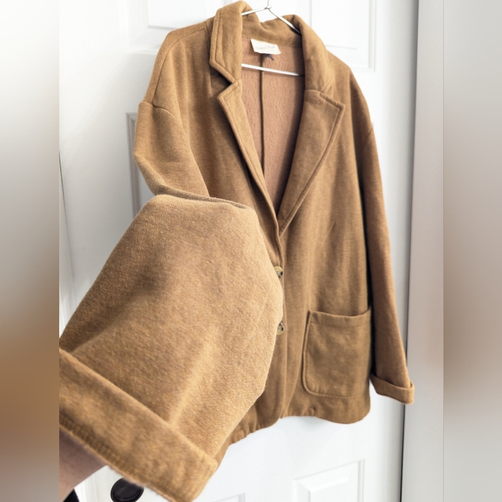 Universal Threads Mustard Heather Soft Cotton Fle… - image 5